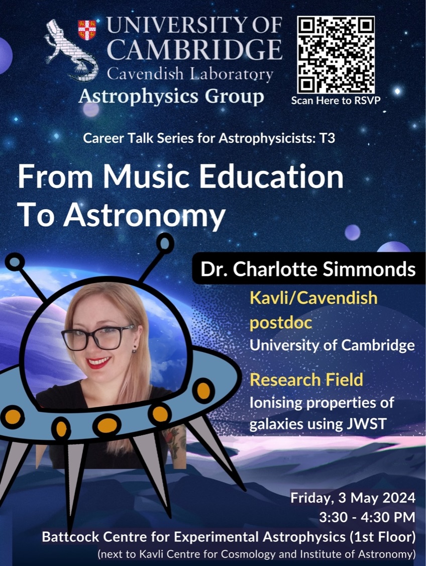 Poster for From Music Education to Astronomy