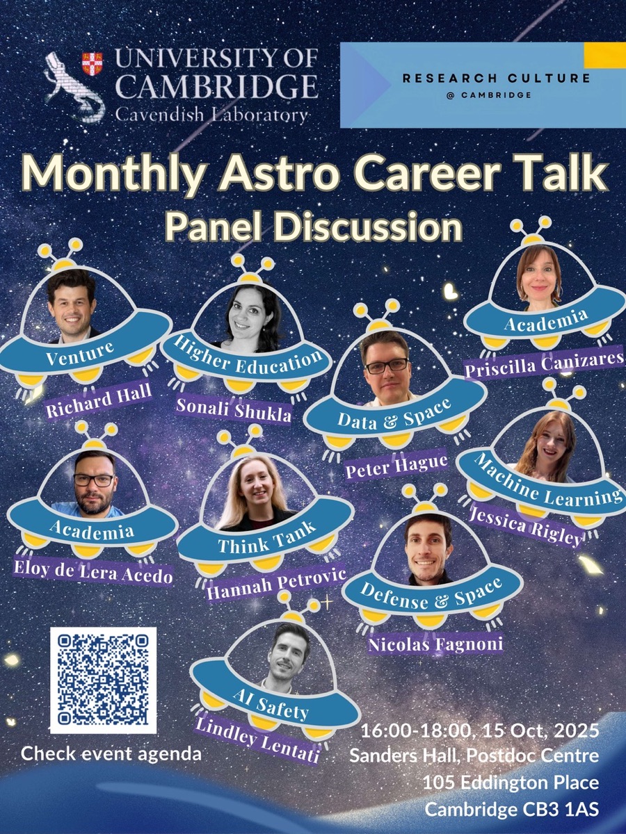 Poster for Astro Career Panel Discussion