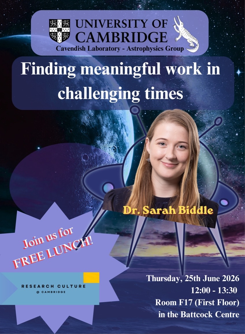 Poster for Finding meaningful work in challenging times