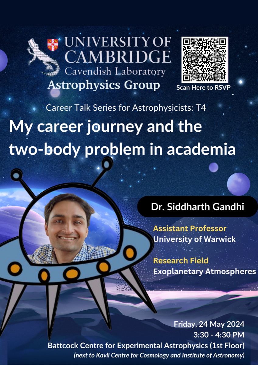 Poster for My Career Journey and the Two-Body Problem in Academia