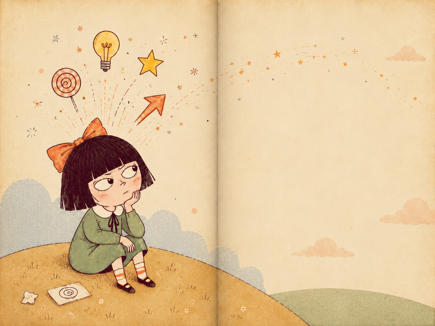 Illustrated page from the neurodiversity visual system
